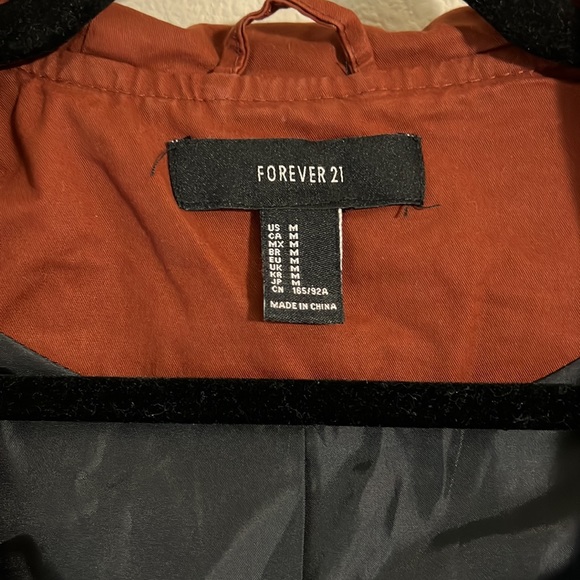 F21 - Oversized Utility Jacket - Picture 3 of 3